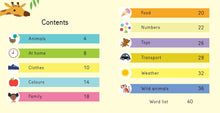 Load image into Gallery viewer, My First English Picture Word Book