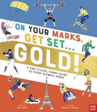 Load image into Gallery viewer, On Your Marks, Get Set, Gold! : A Fact-Filled, Funny Guide to Every Olympic Sport