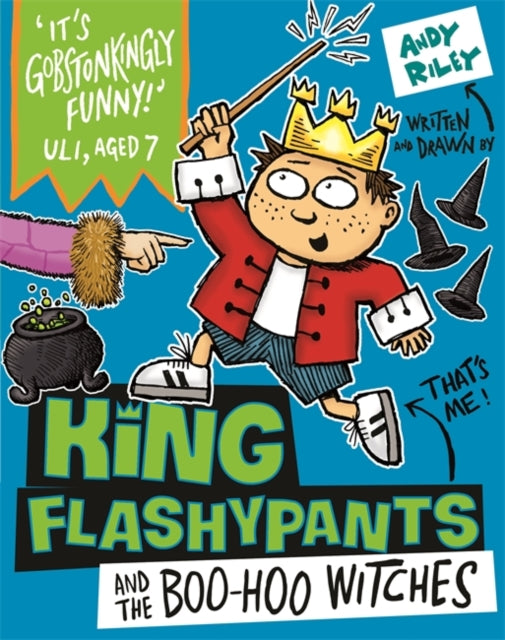 King Flashypants and the Boo-Hoo Witches : Book 4